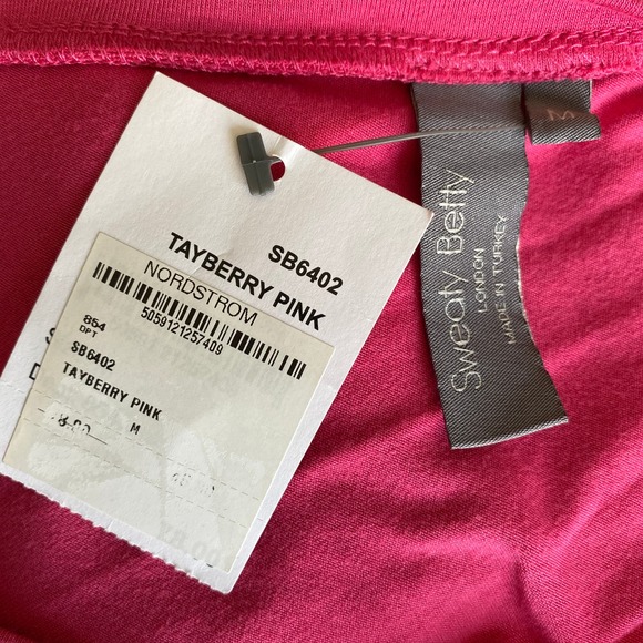 NWT Sweaty Betty Take it Easy Dress, Tayberry Pink Activewear Tank Dress Size M - Picture 3 of 9